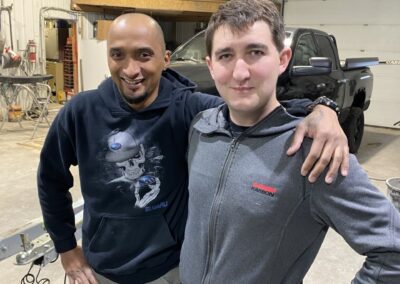 Chadly's Autobody team